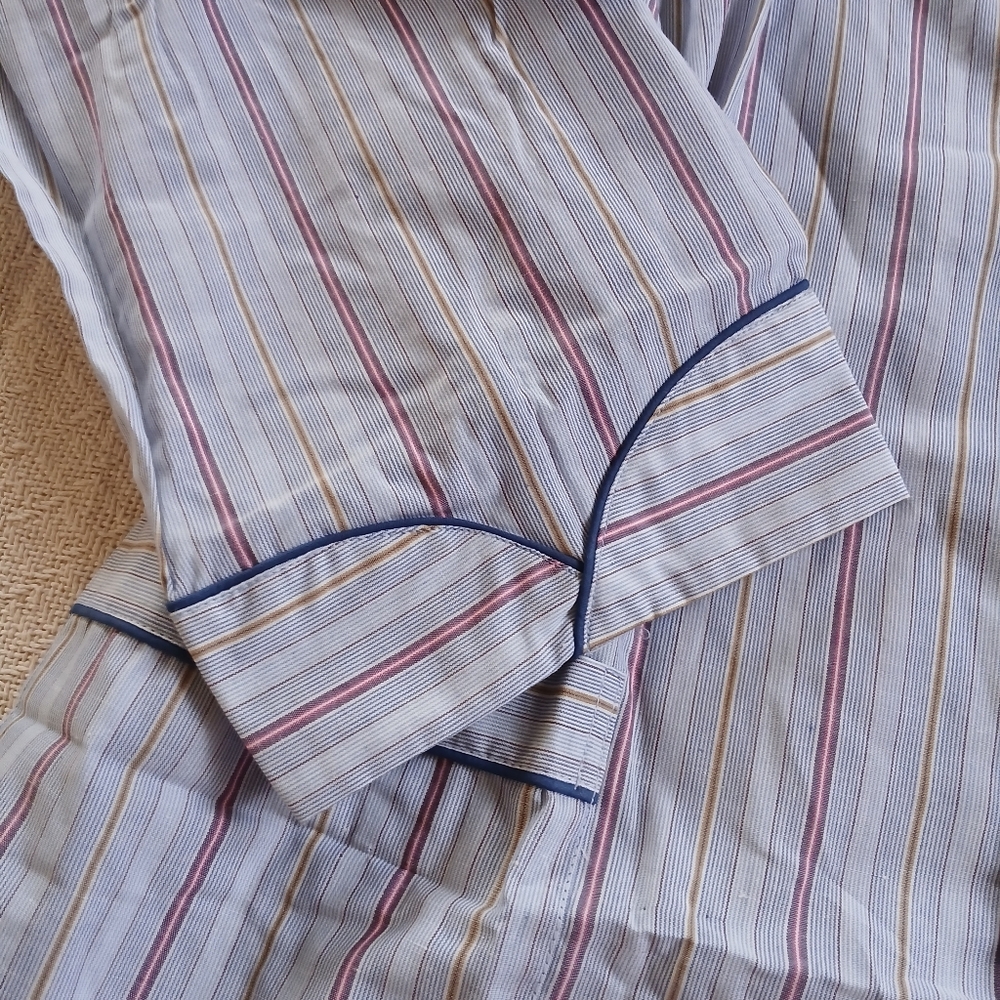 christian dior ♡ pajama flannel set vintage sleep monsieur - Picture 3 of 9